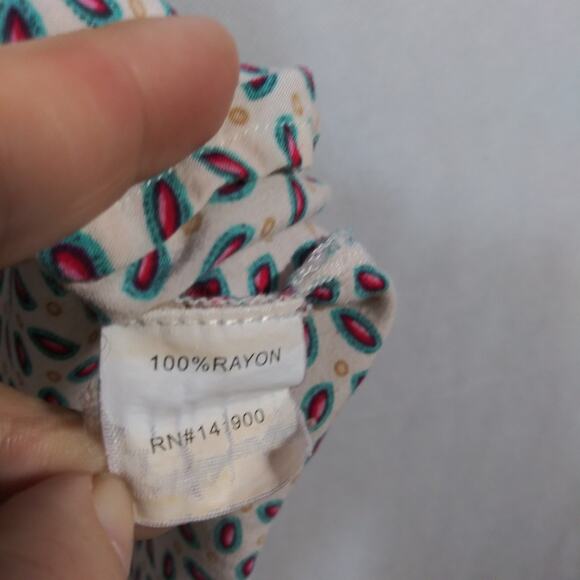 Marabelle Boho Tassel Tie Light Weight Dress Size M - Picture 8 of 8